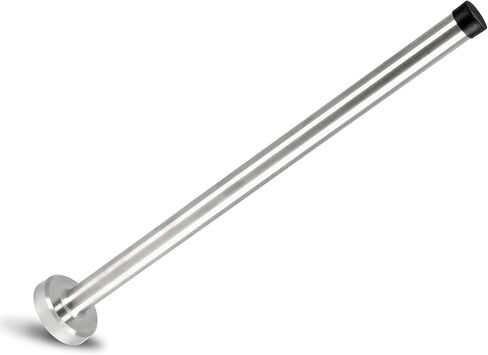 10 Inch Wall Mount Door Stopper, Door Stopper with Rubber Tip, Stainless Steel Sound Dampening Door Stop Bumper Wall Protetor, Brushed Finish with Hardware Screws in Saudi Arabia