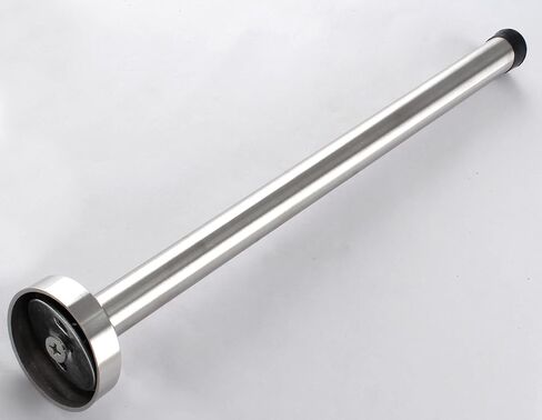 10 Inch Wall Mount Door Stopper, Door Stopper with Rubber Tip, Stainless Steel Sound Dampening Door Stop Bumper Wall Protetor, Brushed Finish with Hardware Screws in Saudi Arabia
