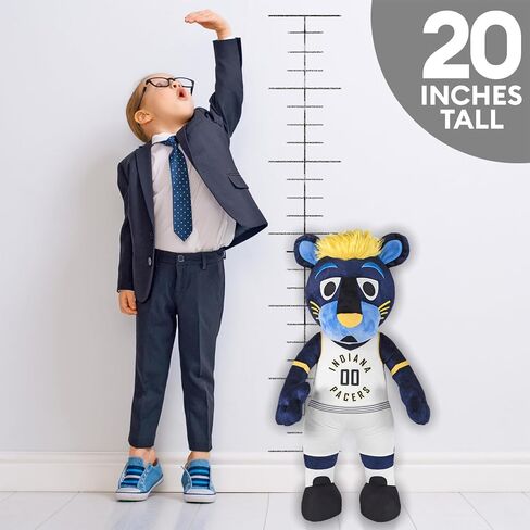 Bleacher Creatures Indiana Pacers Boomer 20" Jumbo Mascot Plush Figure- A Mascot for Play or Display in Saudi Arabia
