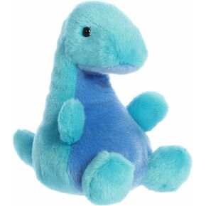 Aurora® Adorable Palm Pals™ Glen Loch Ness Monster™ Stuffed Animal - Fun Collectible Plush for Kids and Adult Collectors - Perfect for Decorating Rooms and Birthday Gifts - Blue 5 Inches