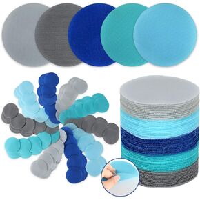 50 pcs Spot Markers Carpet Floor Spots Markers 5 Colors (Includes Blue) for Classroom Decoration, for Flexible Carpet Dots for School Supplies for Elementary School Preschool Kindergarten Teacher
