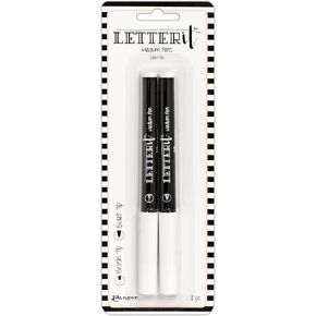 Ranger Brush & Bullet Nib Letter It Medium Pen Set, 2 Count (Pack of 1)