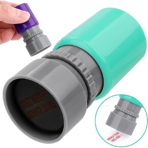 2 Pcs Lives Here Stamp - Fun Self-Inking Stamps, Rubber Stamps Red Ink Stamp for Business Office Supplies, Ideal Gifts for Office(Random Color)