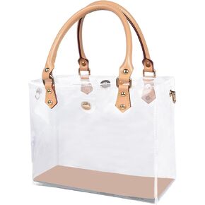 Clear TPU DIY Tote Bag Handbag Making Kit, Handmade Handbag Tool Set Birthday Holiday Bag Making Kit for Women (D)