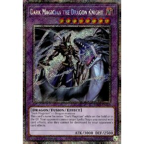 Dark Magician The Dragon Knight (Platinum Secret Rare) - RA03-EN268 - Platinum Secret Rare - 1st Edition