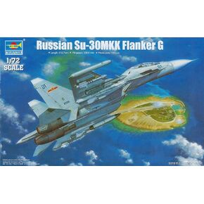 Trumpeter 1/72 Sukhoi Su30MKK Flanker G Russian Fighter