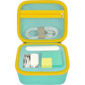 casmilee Case for Nex Playground Game System – Custom Foam Holder for Console, Remote & Play Pass, HDMI – Travel-Ready Storage for Nex Playground Accessories (Green)