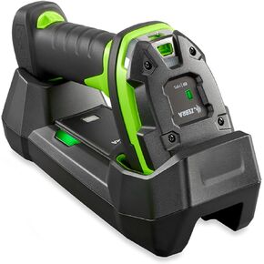 Zebra DS3678-ER Rugged Barcode Scanner | 1D 2D QR Code Scanner Extended Range | USB Kit | Vibration Motor | Cradle |Shielded USB Cable | Cordless