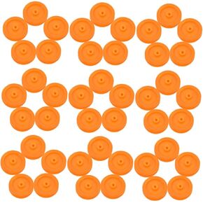 50pcs Plastic Belt Pulley Wheels Diy Pulley Gear for Rc Cars and Airplanes Lightweight and Versatile Toy Parts for Crafting and Modifications