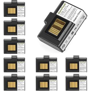 3400mah ZQ620 ZQ520 Printer battery,compatible with zebra Mobile printer QLN220 QLN320 ZQ500 ZQ510 ZQ520 ZQ610 ZQ620 ZR628 ZR638 ZR658 ZR668 ZQ521,Lithium-ion,Durable and long battery life(1pcs)