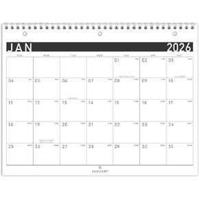 AT-A-GLANCE 2026 Wall Calendar, Monthly, 11" x 8.5", Small, Contemporary (PM170X2826)