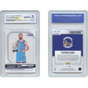 2025 Panini Stephen Curry 2025 NBA All -Star MVP CARD #355 - GEM GEM MINT 10