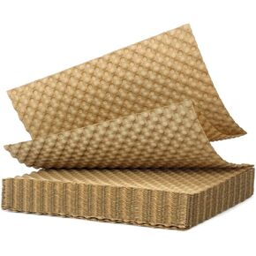 Bubble Packing Paper - 15" x 50 FT Durable Kraft Bubble Wrap for Moving, Eco-Friendly & Washable Shipping Supplies, Biodegradable Packing Paper