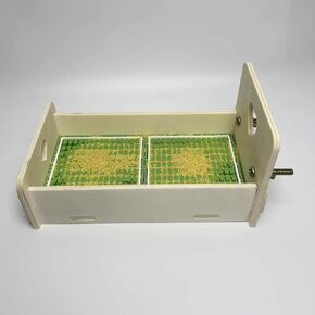 Parrot Foraging Toys Platform, 2 Pcs Bird Feeder Foraging Mats, Slow Feeder Mats, Increase Feeding Time, Bird Enrichment Toys for Parakeet, Cockatiel, African Grey, Conure, Budgies