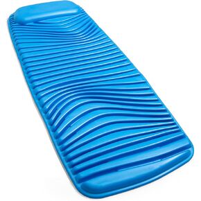 Big Joe Lounge Durable Foam Pool Lounger with Headrest, Peel-Resistant, Molded Foam Technology, 6ft