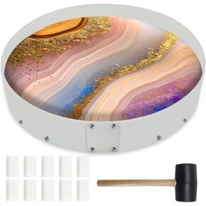 Large Epoxy Resin Table Molds,16" Reusable Deep Round Detachable Molds for Epoxy Resin Casting,Circle Table,Cutting Board,Tray,Clock,Home Decoration,Floral Preservation