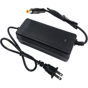 Lectric Ebike Charger 48V, 54.6V 2A Ebike Battery Charger for 48V Lithium Battery, Electric Bicycle Power Adapter with DC2.1 Jack Connector