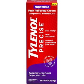 كريم تخفيف الألم الدقيق من تيلينول، كريم يدوكائين لتدفئة الألم بقوة 4% لآلام الظهر والركبة والمفاصل، سريع المفعول، كريم تخفيف الألم المتغلغل، رائحة خفيفة، 118 مل in Kuwait