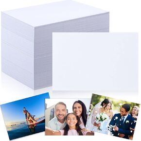 Fainne 400 Sheets Photo Paper 4x6 in Glossy Double Sided 54lbs 9.5mil 200gsm Photo Paper Glossy Card Stock for Inkjet Printing Printer Making Pictures Calendar Greeting Card Printing
