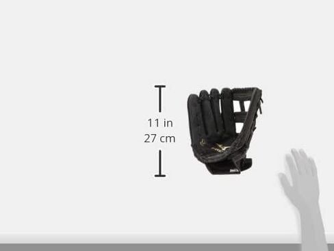 Mizuno unisex adult 12" Premier Series Slowpitch Softball Glove 12 , Black/Gold H Web, US in Kuwait