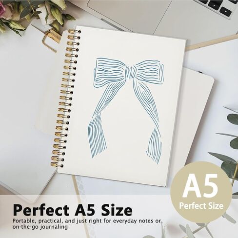 Daisy Notebook Journal, Daisy Gifts, Cute Notebooks for Women Girls, College Ruled Hardcover Spiral Notebook Journal for Work Notes Journaling 5.5x8.3 in Kuwait