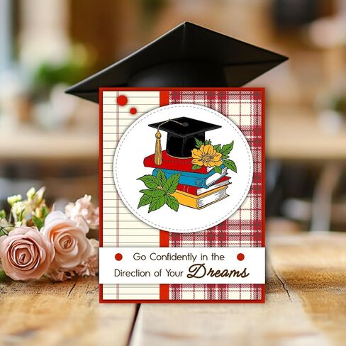 ORIGACH Graduation Season Clear Stamps Reusable Silicone Stamps for Making Cards and DIY Scrapbooking Photo Album Decoration in Saudi Arabia