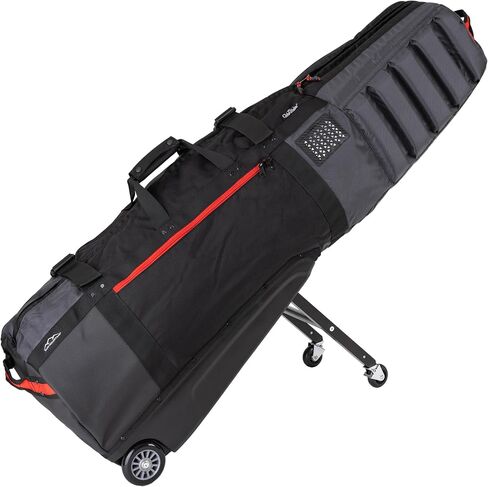 Sun Mountain 2024 Clubglider Meridian Travel Bag Red/Black/Port in Saudi Arabia