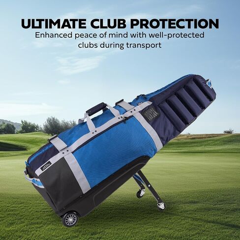 Sun Mountain 2024 Clubglider Meridian Travel Bag Red/Black/Port in Saudi Arabia