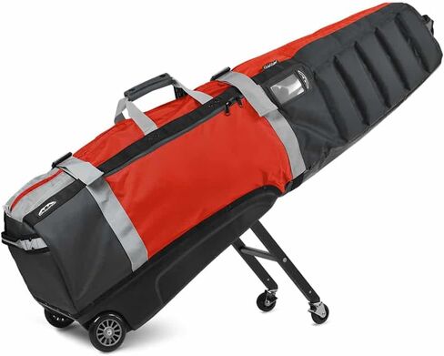 Sun Mountain 2024 Clubglider Meridian Travel Bag Red/Black/Port in Saudi Arabia