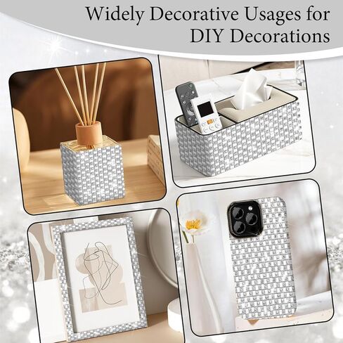 FULZTEY Bling Rhinestone Ribbon Self Adhesive,1 CM Width Gem Strips for DIY Crafts,Royal Blue Diamond Tape Roll Sticker,Glitter 3 Yards Crystal Ribbon for Car Art Wedding Party Decoration in Kuwait