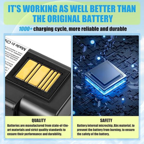 3400mah ZQ620 ZQ520 Printer battery,compatible with zebra Mobile printer QLN220 QLN320 ZQ500 ZQ510 ZQ520 ZQ610 ZQ620 ZR628 ZR638 ZR658 ZR668 ZQ521,Lithium-ion,Durable and long battery life(1pcs) in Saudi Arabia