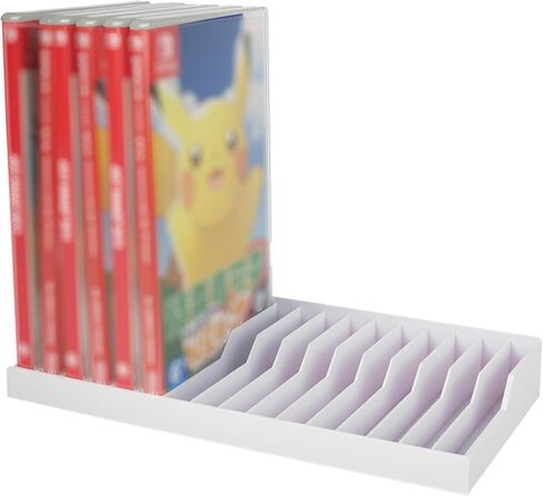 Nintendo Switch Game Holder Case Organizer - 16 Game Case Storage Stand, Eco-ABS Plastic Desktop Rack, Space-Saving Nintendo Switch Game Case Holder/Organizer (yellow) in Kuwait