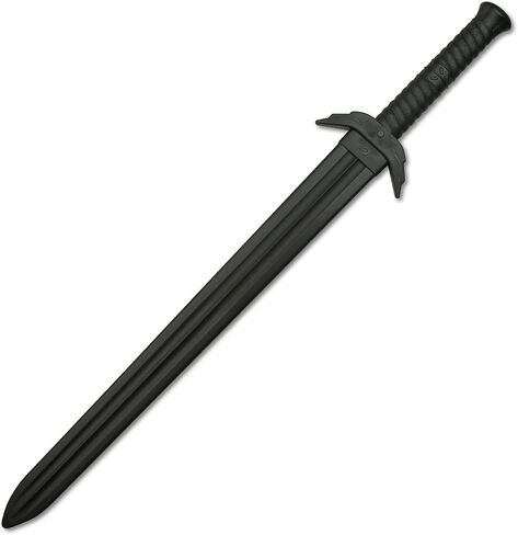 BladesUSA E503-PP سيف القرون الوسطى للتدريب على الفنون القتالية من مادة البولي بروبيلين، طول 34 بوصة، أسود in Kuwait