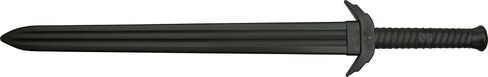 BladesUSA E503-PP سيف القرون الوسطى للتدريب على الفنون القتالية من مادة البولي بروبيلين، طول 34 بوصة، أسود in Kuwait