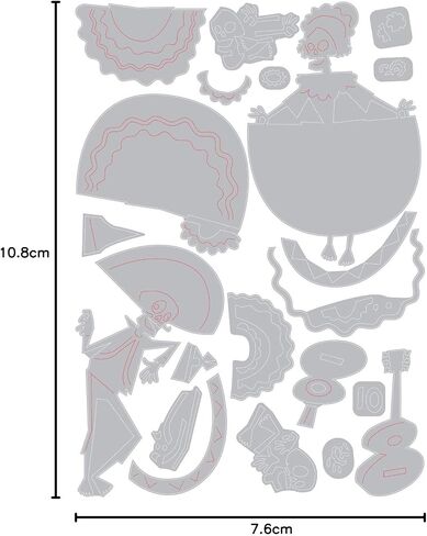 Sizzix Tim Holtz - THINLITS Dies, Arthur Colorize in Saudi Arabia