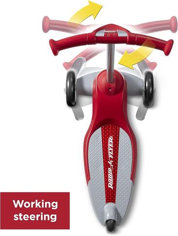 Radio Flyer My 1st Scooter, Kids and Toddler 3 Wheel Scooter, Red Kick Scooter, For Ages 2-5 Years (Amazon Exclusive) in Kuwait