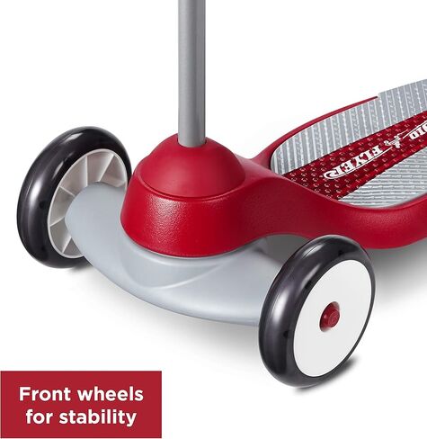 Radio Flyer My 1st Scooter, Kids and Toddler 3 Wheel Scooter, Red Kick Scooter, For Ages 2-5 Years (Amazon Exclusive) in Kuwait