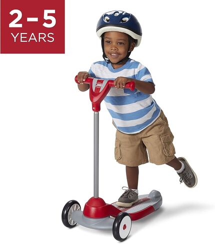 Radio Flyer My 1st Scooter, Kids and Toddler 3 Wheel Scooter, Red Kick Scooter, For Ages 2-5 Years (Amazon Exclusive) in Kuwait