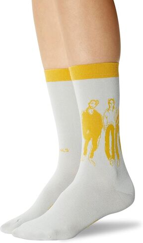 Hot Sox Women's Classic Novelty Crew Socks-1 Pair Pack-Fun & Cute Fashion Gifts, Pugs and Kisses Liner (Pink), 4-10 in Saudi Arabia