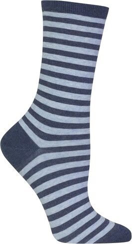 Hot Sox Women's Classic Novelty Crew Socks-1 Pair Pack-Fun & Cute Fashion Gifts, Pugs and Kisses Liner (Pink), 4-10 in Saudi Arabia