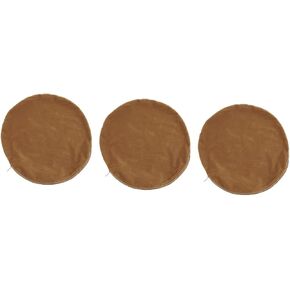 Happyyami 3pcs Pet Electric Mat Cover Round Heating Pad Cover for Cats Small Dogs Puppies Kittens Winter Warmer