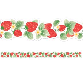 Teacher Created Resources Strawberry Patch Die-Cut Border Trim (TCR8359)