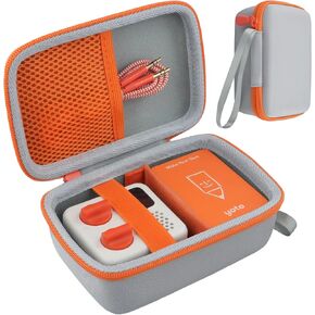 khanka Travel Case for Yoto Mini Player 2024 Edition, Hard Carrying Case Compatible with Yoto Mini Player Kids Bluetooth Audio Player, Case Only (Grey)