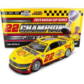 Lionel Racing Joey Logano Autographed 2024 NASCAR Cup Series Championship Diecast Car 1:24 Scale