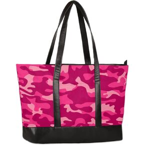 Laptop Tote Bag for Women 15.6 inch Leopard Cheetah Computer Briefcase Leather Shoulder Bag Handbag