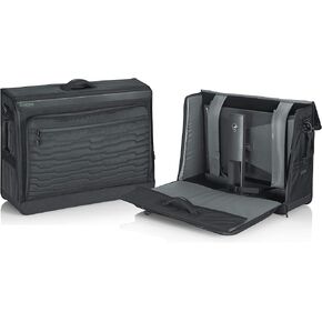 Slappa Gaming Monitor Tote Bag with Water Resistant Zippers and Adjustable Carry Strap; Fits 24"-28" Monitors (SL-MONITOR-TOTE)