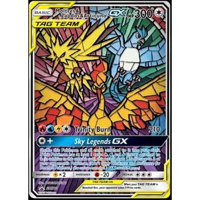 Pokemon - Moltres & Zapdos & Articuno GX - SM210 - Hidden Fates Tag Team