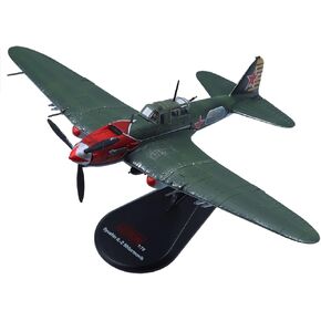 Ilyushin IL-2 Attack Metal Aircraft Model 1/72 Military Airplane Models Diecast Plane A