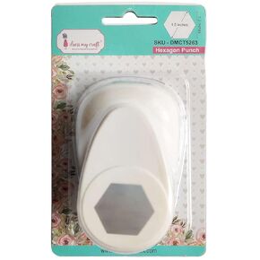 Dress My Craft Designer Punch-Hexagon 1.5" -DMCT5263