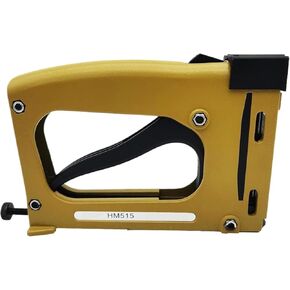 Oil-Free Pneumatic Staple Gun HM515 Manual Nail Gun Use for Furniture Production AndInterior Decoration Tools Frame Back Fix
